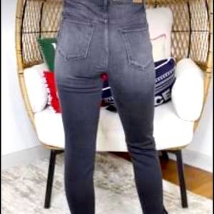 NEW Sz 13 Judy Blue midrise skinny Fray hem black